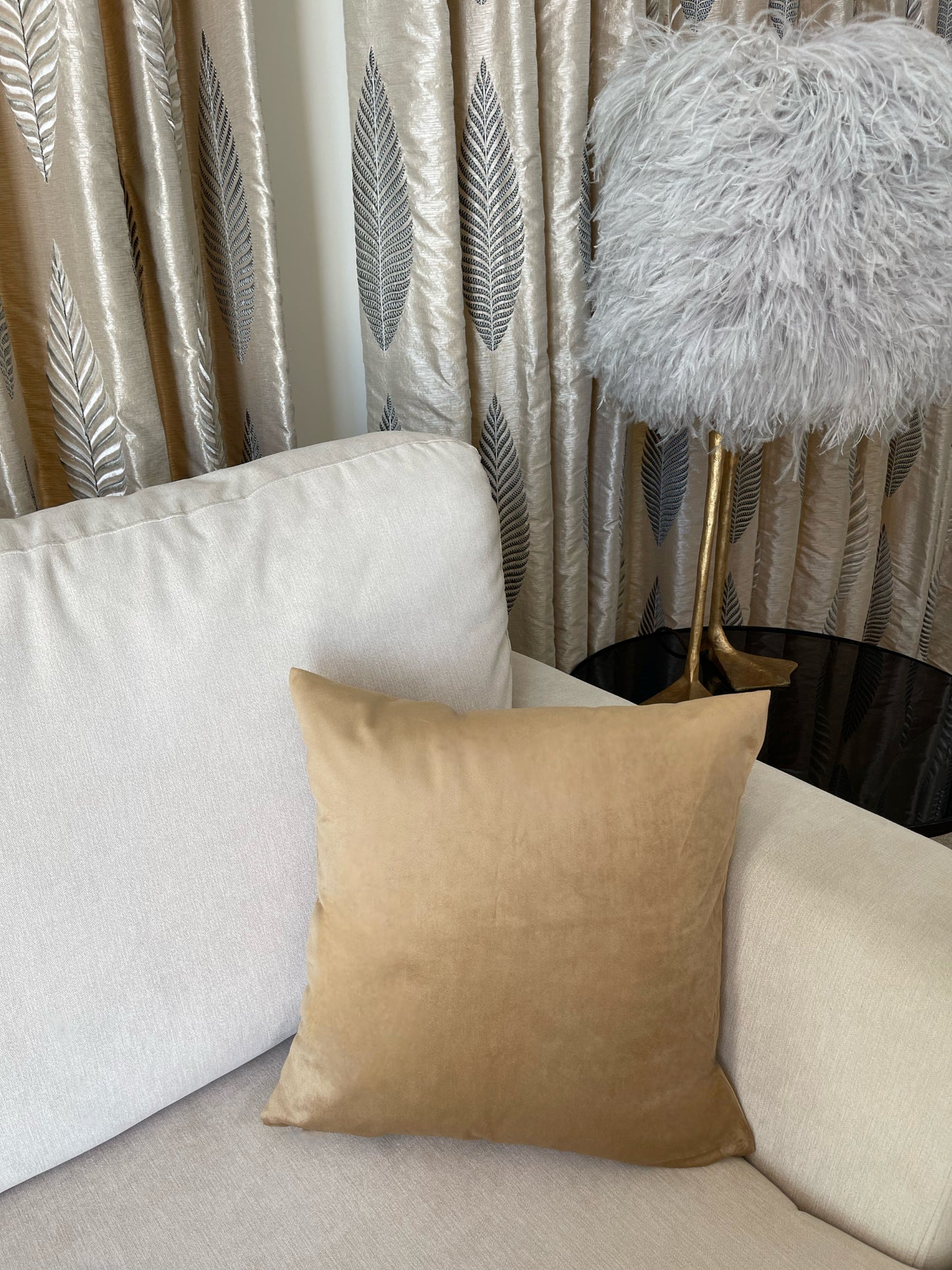 Camel Cushion Cover