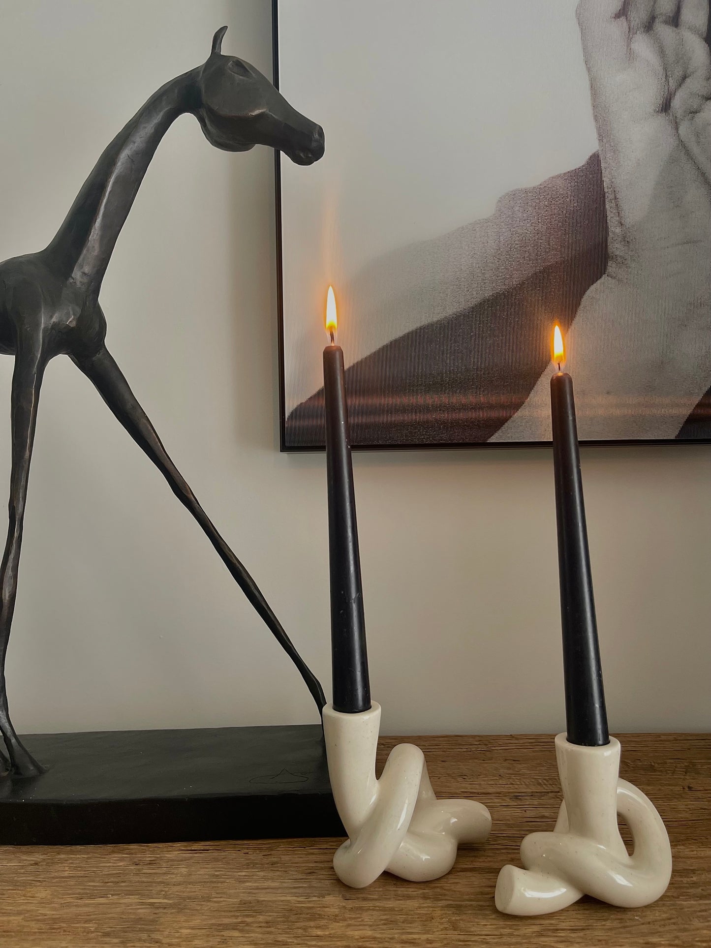 Knot Candle Stick Holders